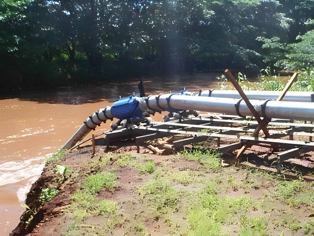 Bomba em Sucção - Irrigação