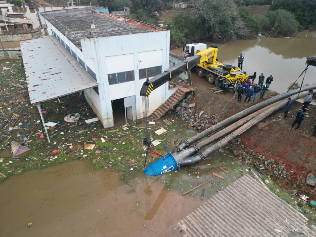 Bomba Anfíbia HIGRA nas Enchentes de 2024