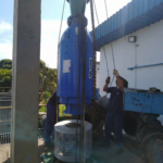 Substituição de Bomba de Eixo Vertical por Bomba Anfíbia HIGRA