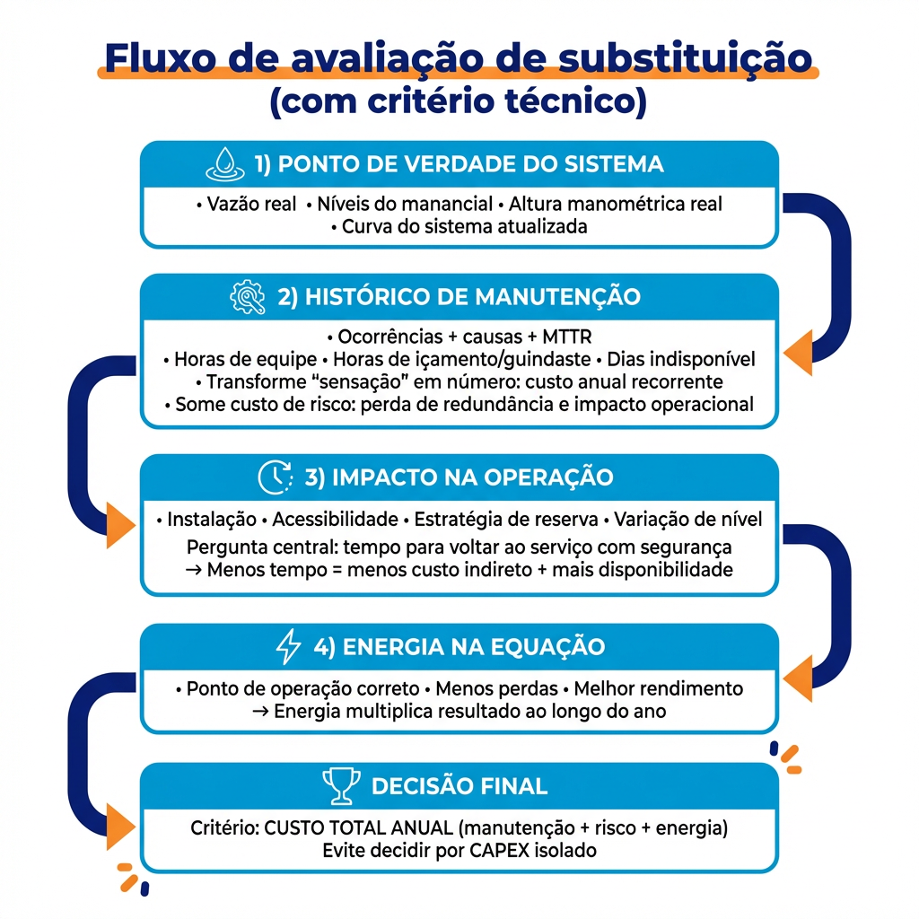 freepik na img1 voc encontra um fluxograma de processo pre 83083 Quando a bomba de eixo vertical vira um centro de custo