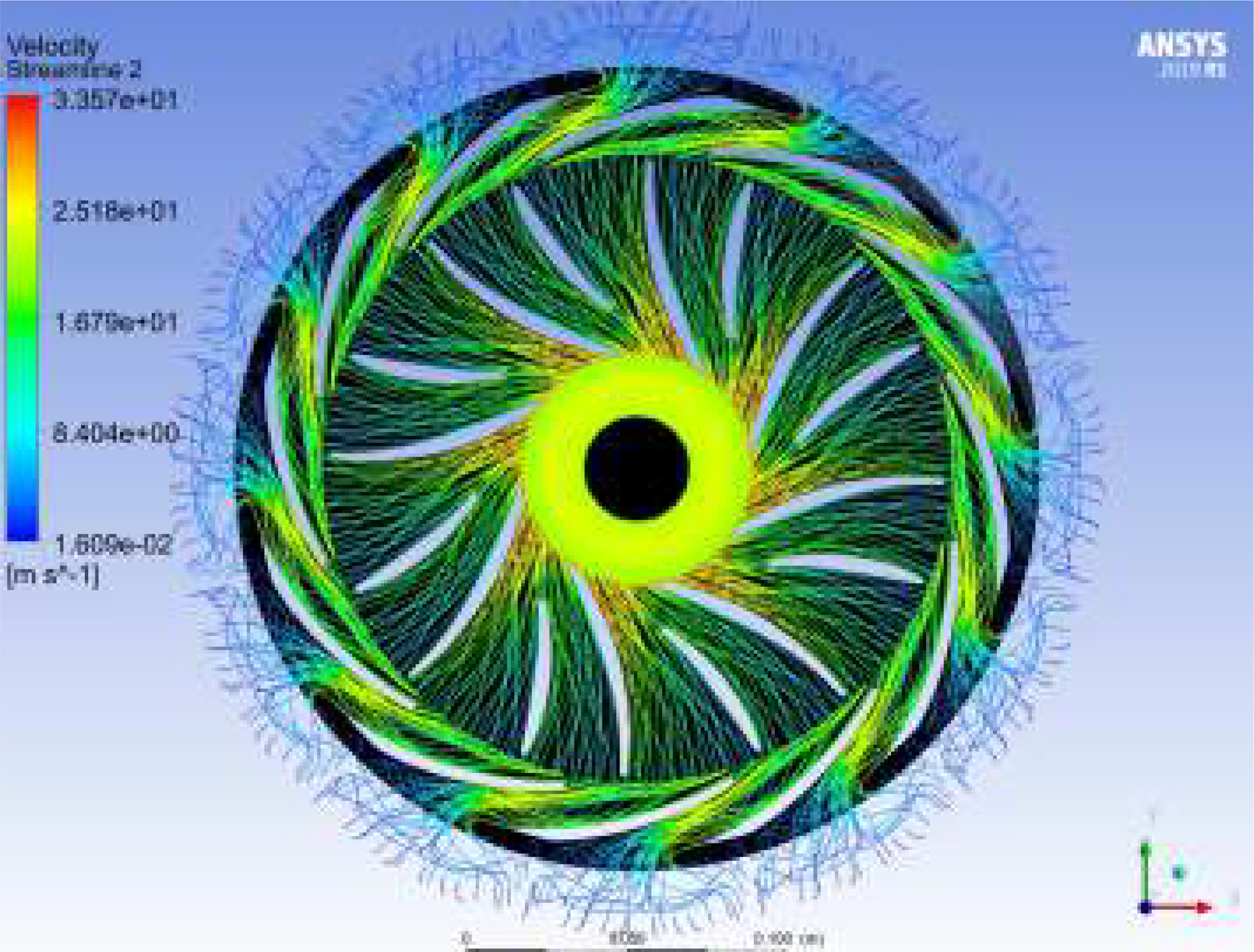 Turbogerador Anfíbio 11 Turbogerador Anfíbio Simulação CFD de escoamento na turbina do TGA HIGRA