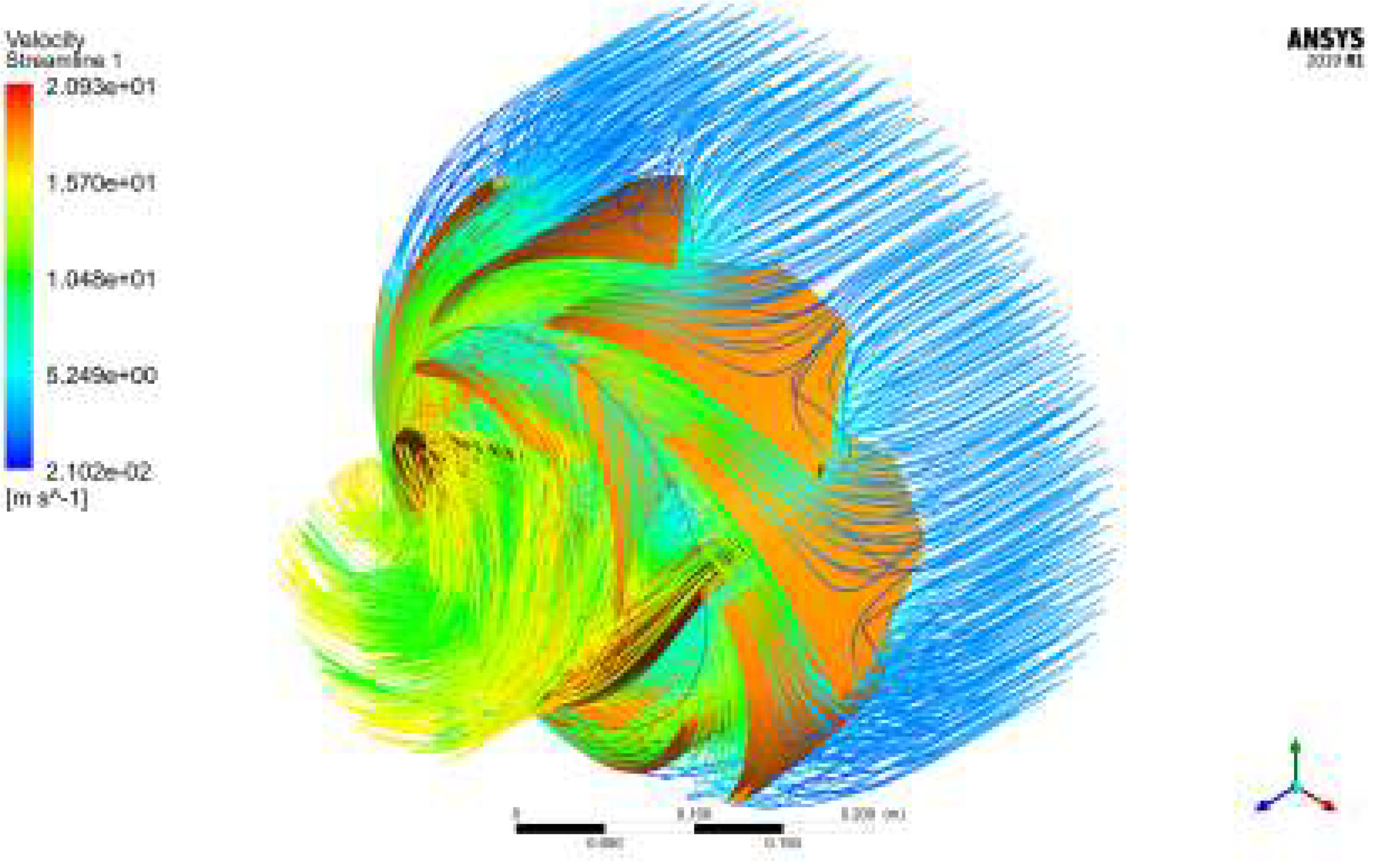 Turbogerador Anfíbio 12 Turbogerador Anfíbio Simulação CFD de escoamento na turbina do TGA HIGRA