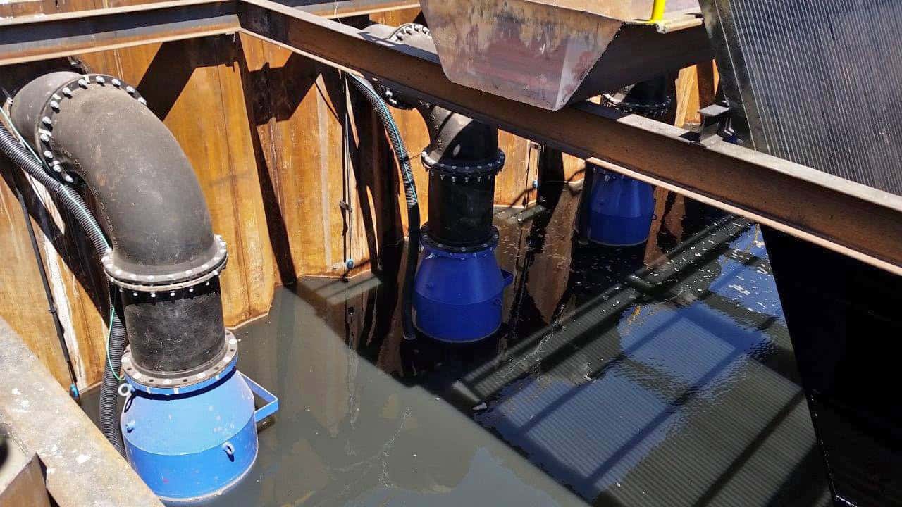 como dimensionar drenagem com bombas