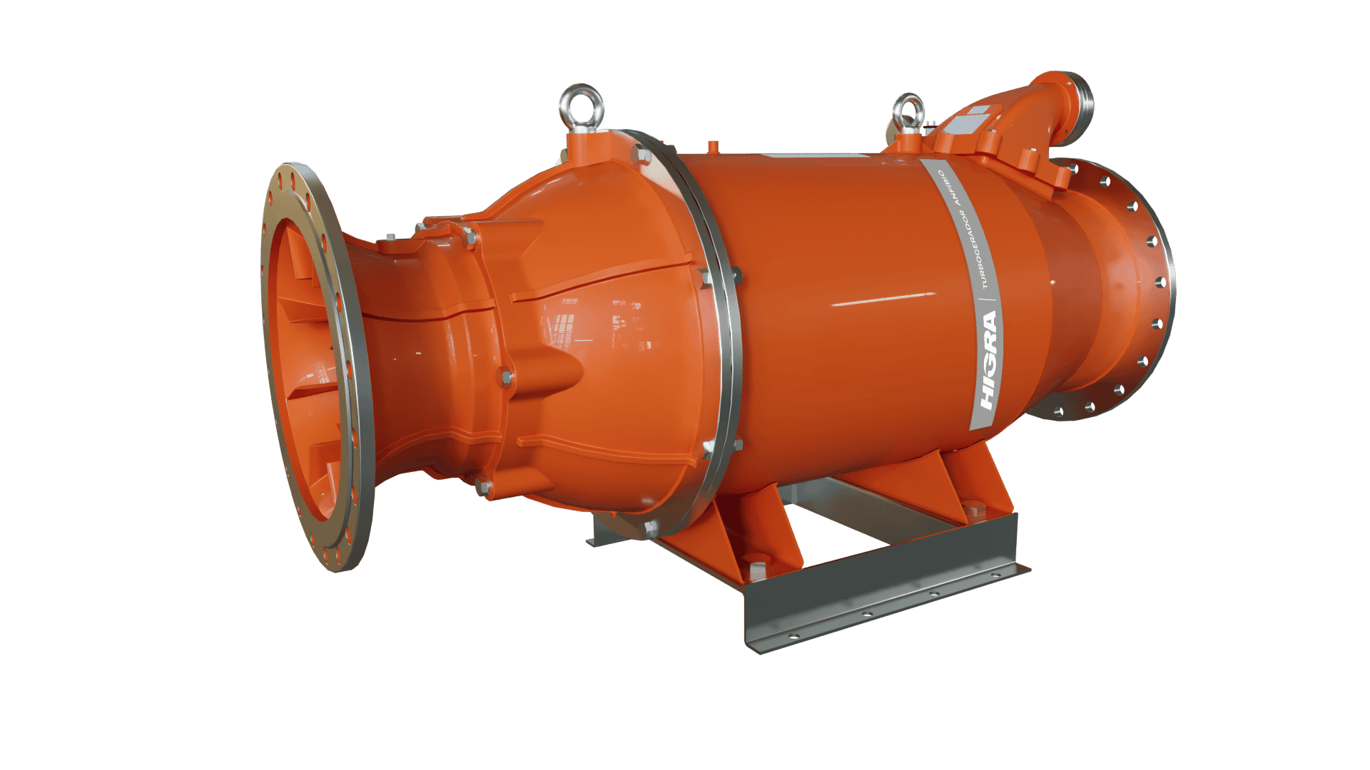 Turbogerador Anfíbio 1 Turbogerador Anfíbio Turbogerador Anfíbio TGA da HIGRA